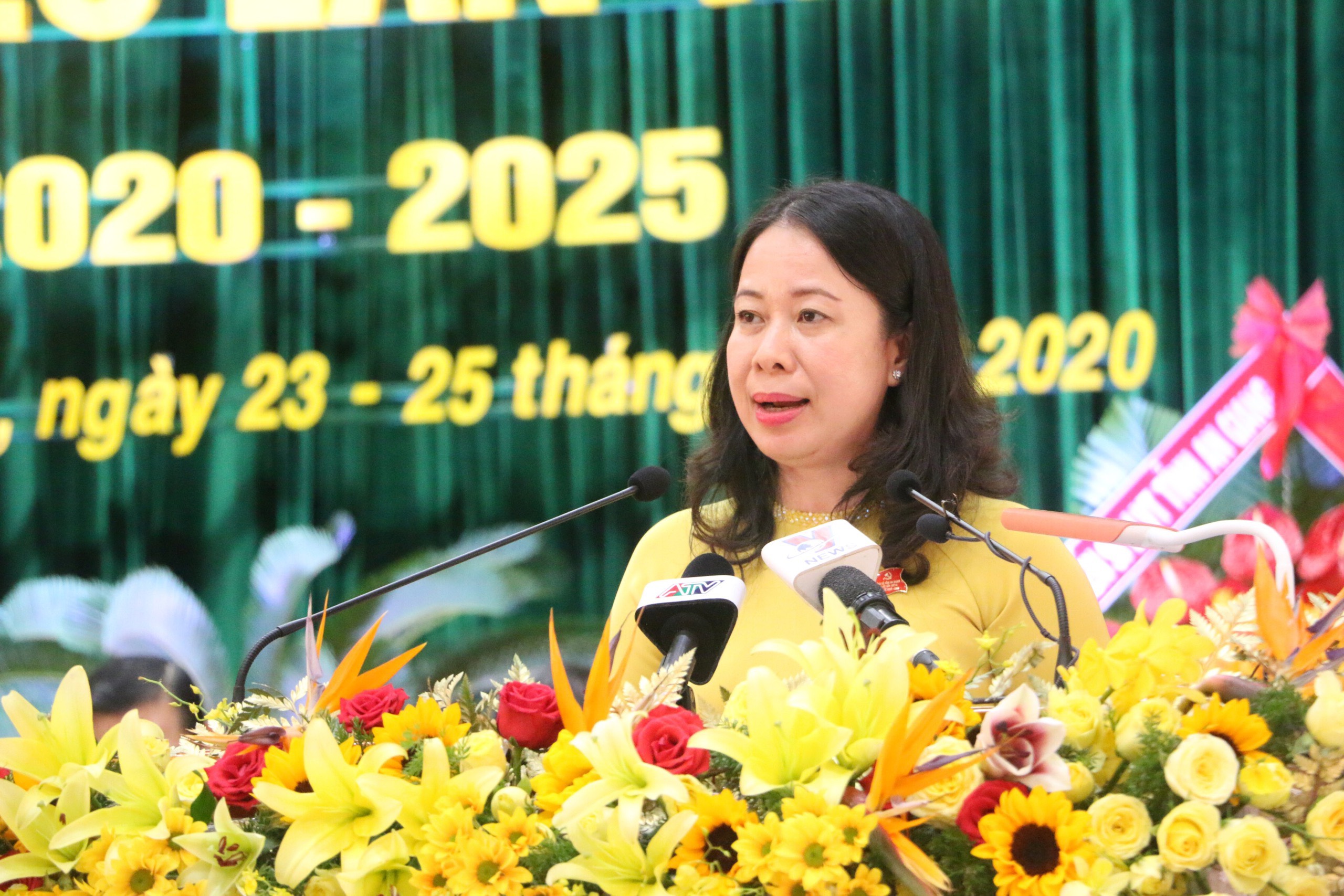Đồng chí Võ Thị Ánh Xuân, Bí thư Tỉnh ủy An Giang khoá XI, nhiệm kỳ 2020-2025.
