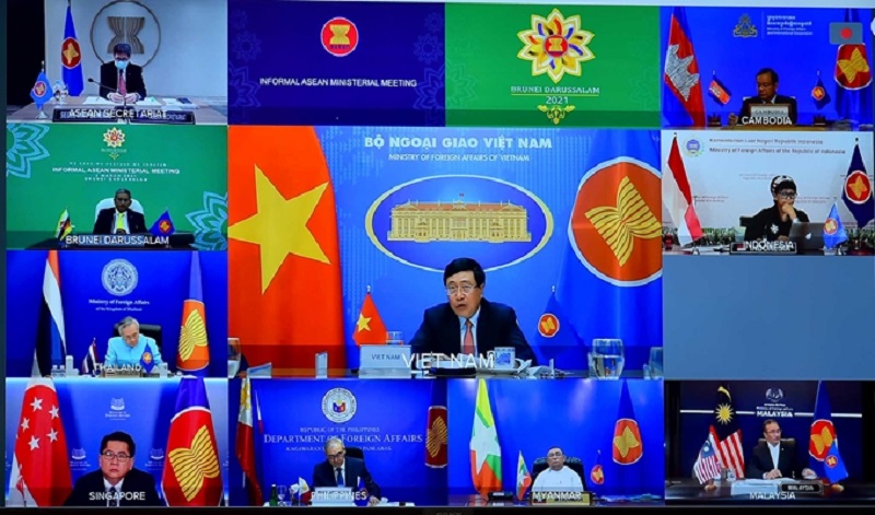 Hội nghị Bộ trưởng Ngoại giao ASEAN không chính thức theo hình thức trực tuyến